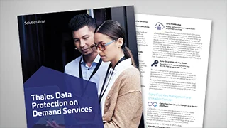 Thales Data Protection on Demand Services