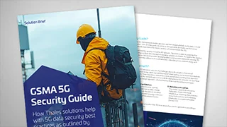 GSMA 5G Security with Thales Solutions - Solution Brief