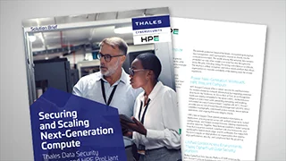 Securing Next-Gen Compute with Thales & HPE - Solution Brief