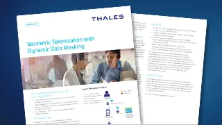 Thales Tokenization With Dynamic Data Masking - Solution Brief