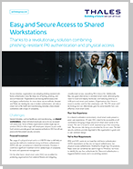 Easy and Secure Access to Shared Workstations - Solution Brief