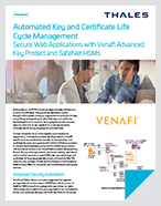 Secure Web Applications with Venafi Advanced Key Protect - Solution Brief