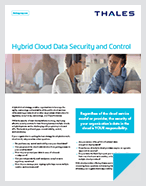 Hybrid Cloud Data Security And Control - Solution Brief