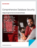 McAfee: Comprehensive Database Security - Solution Brief