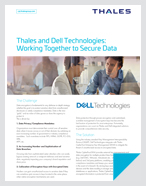 Thales and Dell Technologies: Working Together to Secure Data - Solution Brief