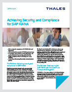 Thales and SAP HANA