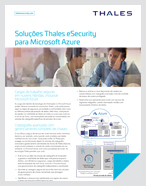 Thales Solutions For Microsoft Azure - Solution Brief