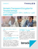 Vormetric Transparent Encryption for Teradata Vantage - Solution Brief