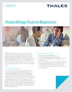 Bringing Trust to Blockchain with Thales HSM and SAS Solutions - Solution Brief