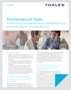 Thales And Pure Storage - Solution Brief