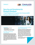 Security and Compliance for Postgres Database - Solution Brief