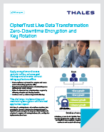 CipherTrust Live Data Transformation - Solution Brief