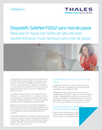 Dispositifs SafeNet FIDO2 sans mot de passe - Solution Brief