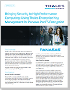 Bringing Security to High Performance Computing: Using Thales Enterprise Key Management for Panasas PanFS Encryption - Solution Brief