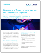 Lösungen von Thales zur Verhinderung von Ransomware-Angriffen - Solution Brief
