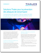 Solutions Thales pour la prévention des attaques de ransomware - Solution Brief
