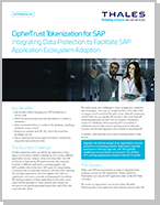 CipherTrust Tokenization for SAP - Solution Brief
