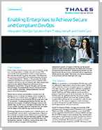 Simplifying DevOps Security with Thales, Venafi & HashiCorp - Solution Brief