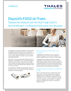 Dispositifs FIDO2 de Thales - Solution Brief