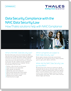 Data Security Compliance with the NAIC Data Security Law - Solution Brief