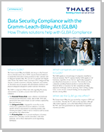 Data Security Compliance with the Gramm-Leach-Bliley Act
