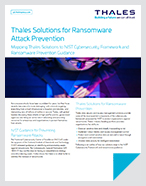 Thales Solutions for Ransomware Attack Prevention
