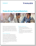 Bringing Trust to Blockchain with Thales HSM and SAS Solutions - Solution Brief