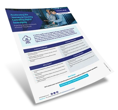 Accelerating the Journey to Cloud by Digital Sovereignty - Solution Brief