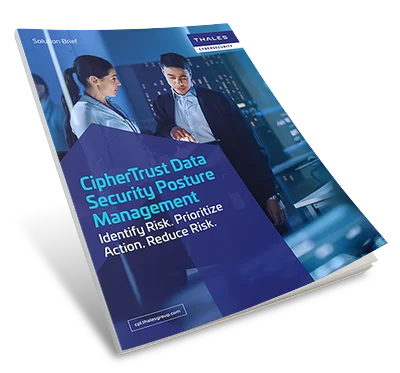 CipherTrust Data Security Posture Management - Solution Brief
