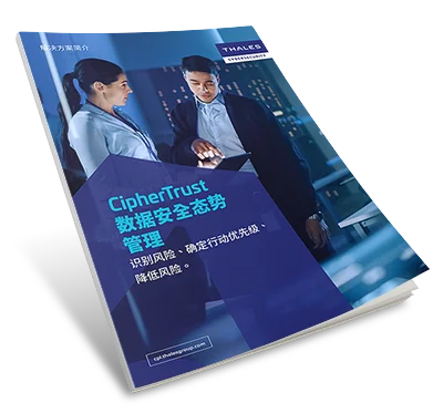 CipherTrust数据安全态势管理 - 解决方案简介