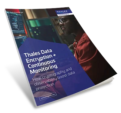 Thales Database Encryption & Monitoring - Solution Brief