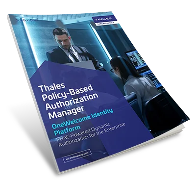 PBAM for OneWelcome Identity Platform - Solution Brief