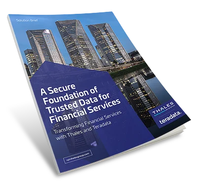 Secure Trusted Data for Financial Services – Solution Brief