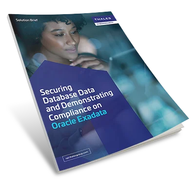 Securing Oracle Exadata Data with CipherTrust - Solution Brief