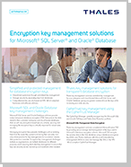 TDE Key Management - Solution Brief