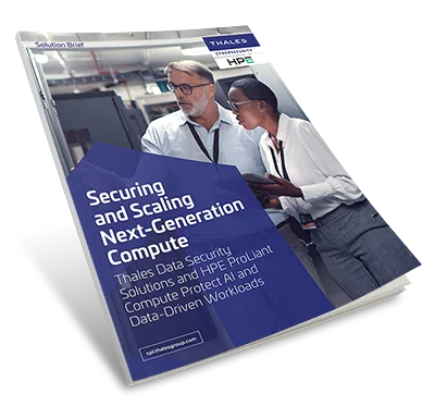 Securing Next-Gen Compute with Thales & HPE - Solution Brief