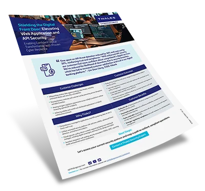 Web & API Security for Digital Resilience - Solution Brief