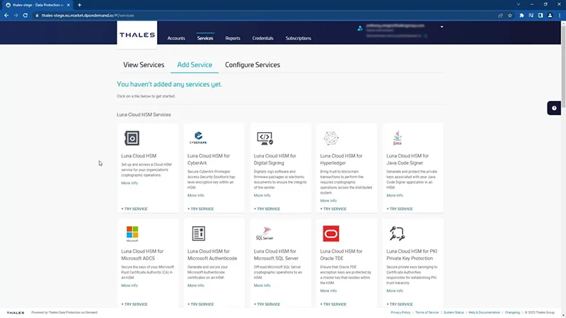CipherTrust-as-a-Service Demo