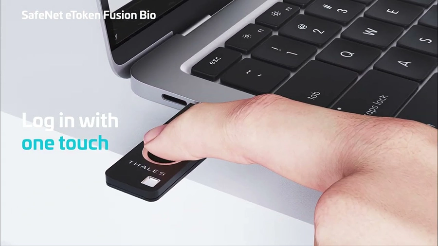 New FIDO biometric key