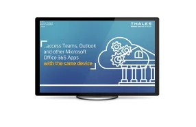 Thales FIDO keys for Microsoft in Healthcare, Manufacturing, Finance - video