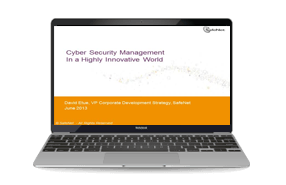 Cyber Security Management in a Highly Innovative World 