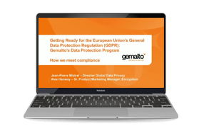 How to Prepare for GDPR: A Gemalto Case Study - Webinar