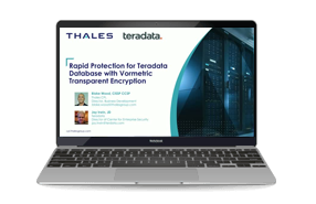 Rapid Protection for Teradata Database with Vormetric Transparent Encryption-Webinar