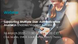 Supporting Multiple User Authentication Journeys Enables Modern Access Security - TN