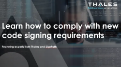 Learn how to comply with new code signing requirements with Thales and SignPath