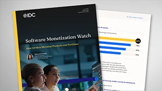 Software Monetization Watch: How Vendors Monetize Products and Portfolios