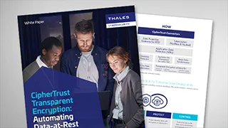 CipherTrust Transparent Encryption