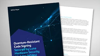 Quantum Resistant Code Signing