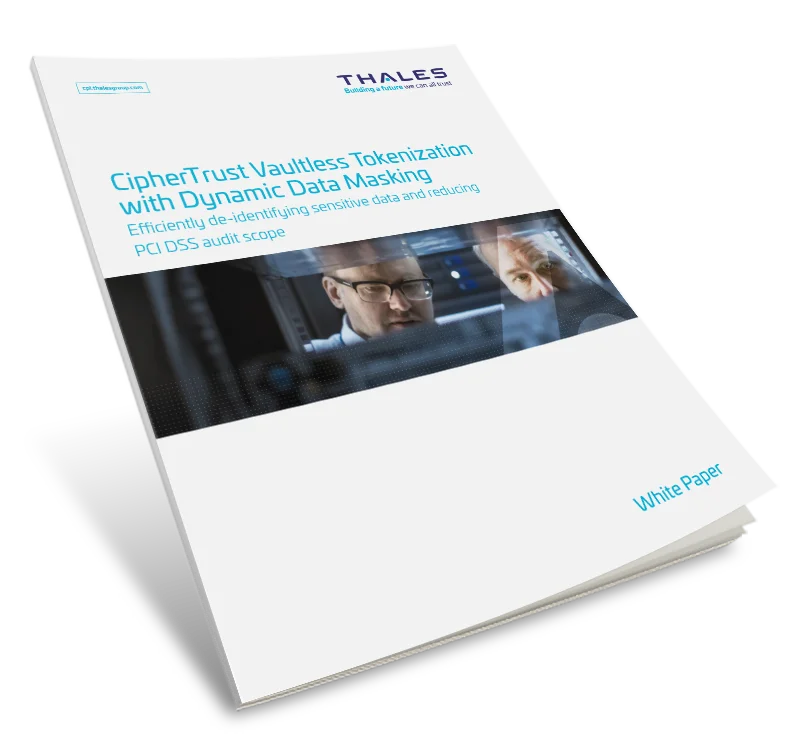 CipherTrust Vaultless Tokenization with Dynamic Data Masking - White Paper