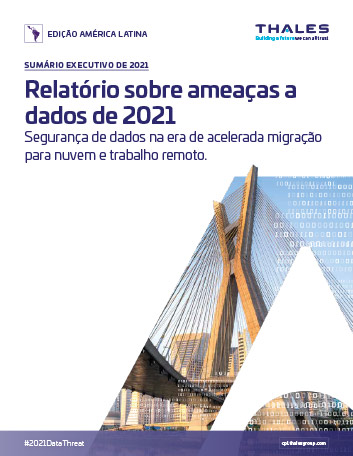 2021 data threat report cover page
